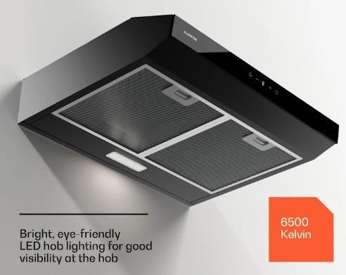 Klarstein Afzuigkap - Contempo Neo onderbouwkap, Minder dan 200 m³ per uur, Onderbouw afzuigkap, ., Motor