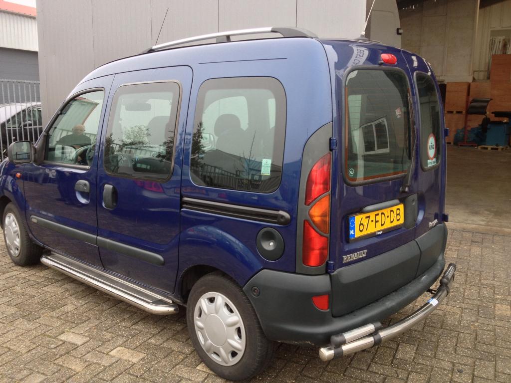 Renault Kangoo Sidebars met rvs treeplank, Auto diversen, Tuning en Styling, Niet ingevuld, Niet ingevuld, Niet ingevuld