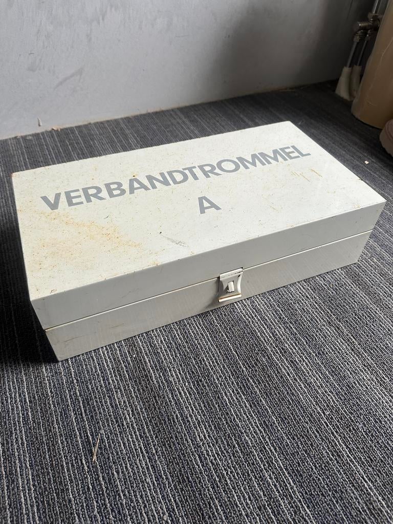 Vintage Verbandtrommel A - Decoratief & Industrieel, Antiek en Kunst, Ophalen of Verzenden