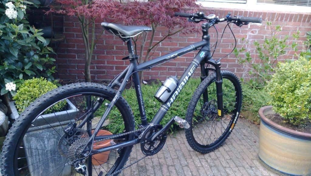 Haibike Jack MTB mat zwart, Gebruikt, Hardtail, Heren, 53 tot 57 cm