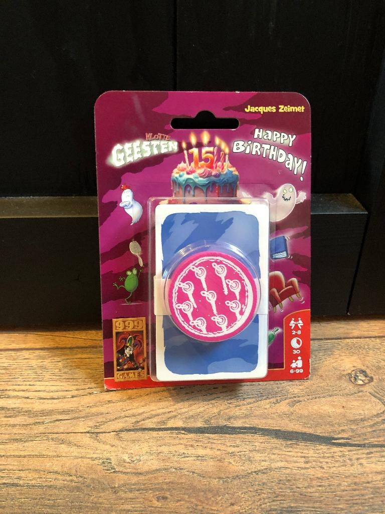 Vlotte geesten: Happy Birthday | 15-jaar jubileum, Vijf spelers of meer, Ophalen of Verzenden, Nieuw, 999 Games bv
