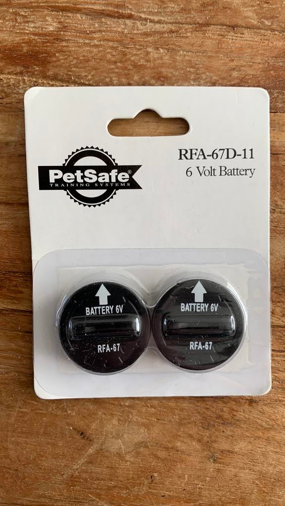 Batterijen voor blafband hond, Ophalen, Nieuw