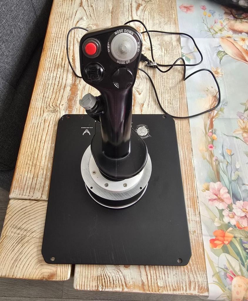 Thrustmaster HOTAS Warthog A-10C Flight Stick & Throttle, Ophalen of Verzenden, Gebruikt, Thrustmaster