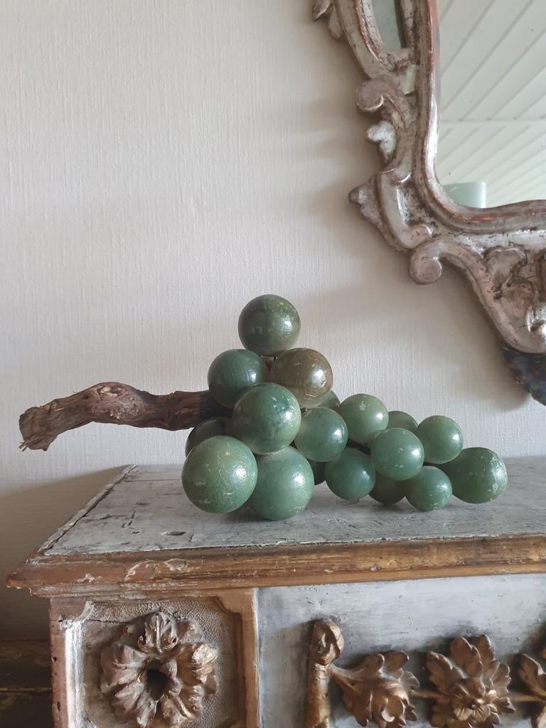 Albasten druiventros, Antiek en Kunst, Antiek | Woonaccessoires, Ophalen of Verzenden