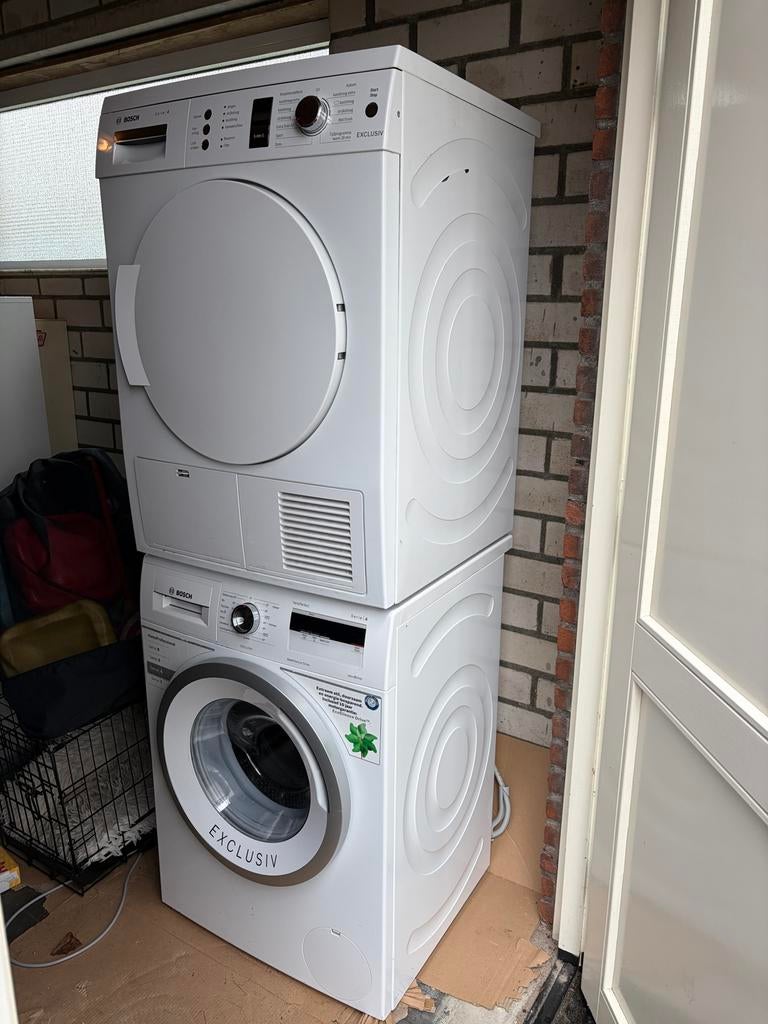 Bosch Wasmachine en Droger Serie 4 Exclusiv (ca. 2017), Ophalen, Gebruikt