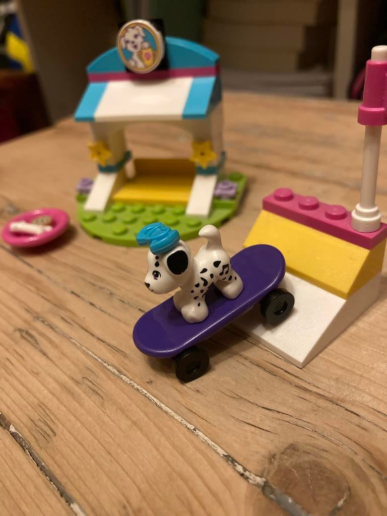 LEGO Friends 41304 Puppy Tricks, Ophalen of Verzenden, Zo goed als nieuw, Complete set, Lego