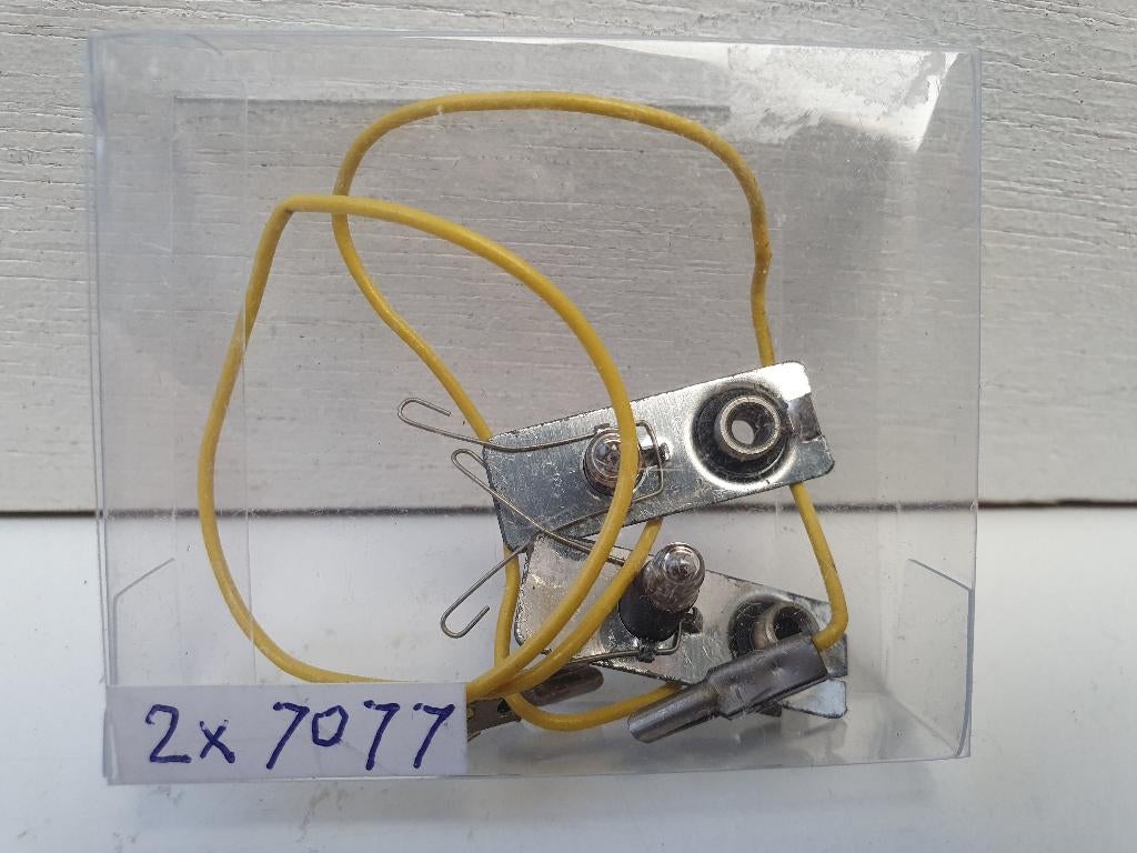 MARKLIN H0 7077 Binnenverlichting set a 2 STUKS, Wisselstroom, Gebruikt, Wagon, Ophalen of Verzenden