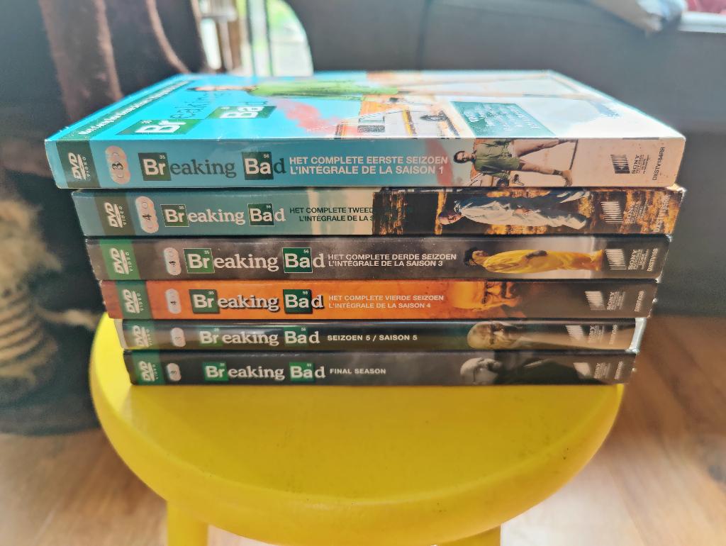 Breaking Bad - Alle 6 seizoenen - DVD Boxes, Vanaf 16 jaar, Ophalen of Verzenden, Zo goed als nieuw
