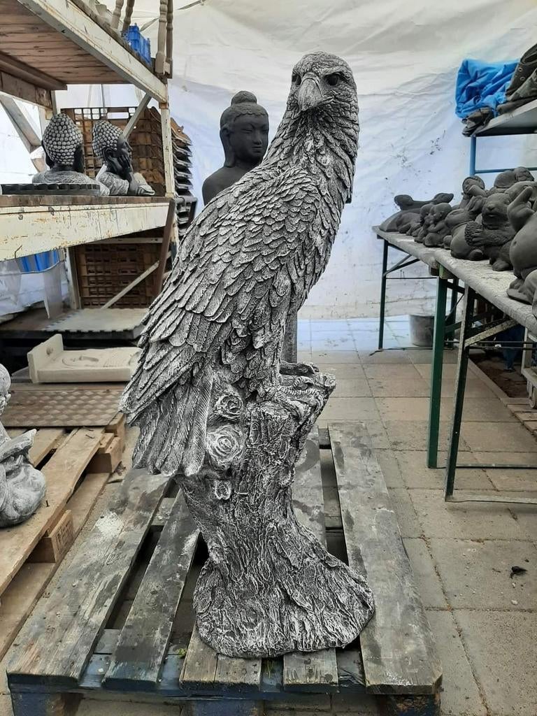 Adelaar XXL  hoogte 115cm, Ophalen, Nieuw, Beton, Dierenbeeld