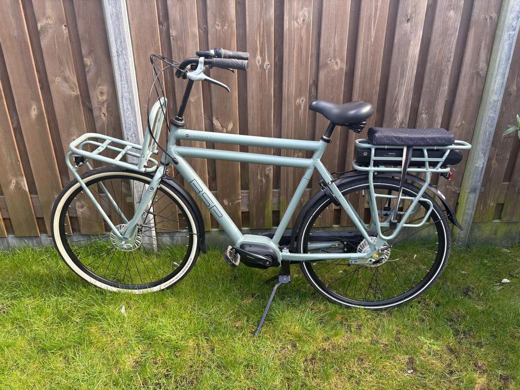 Elektrische BSP heren fiets, Overige merken, Versnellingen, Ophalen of Verzenden, Zo goed als nieuw