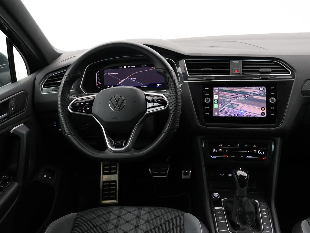 Volkswagen Tiguan 1.4 TSI 245 PK EHYBRID 2X R-LINE + DIGITAL, Auto's, 1716 kg, Stof, Euro 6, 4 cilinders