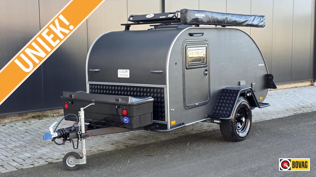 Procamp Bushcamp Explorer, Caravans en Kamperen, Caravans, Bedrijf, tot en met 2, 750 - 1000 kg, Overige, Overige merken, Lengtebed