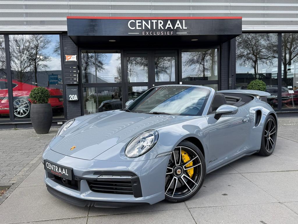 Porsche 911 Cabrio 3.8 Turbo S 650PK|Keramisch|Keyless|Carbo, Automaat, Gebruikt, Cabriolet, 4 stoelen