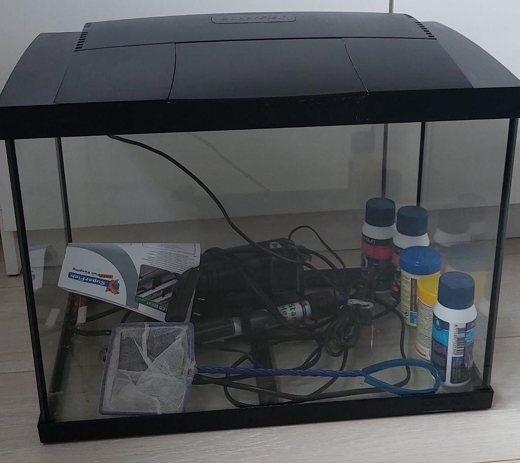 Aquarium SuperFish Start 50, Dieren en Toebehoren, Ophalen, Zo goed als nieuw, Leeg aquarium