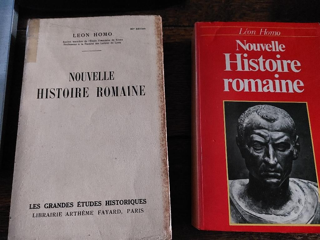 nouvelle histoire romaine- Léon Homo, Gelezen, 14e eeuw of eerder, Europa, Ophalen of Verzenden