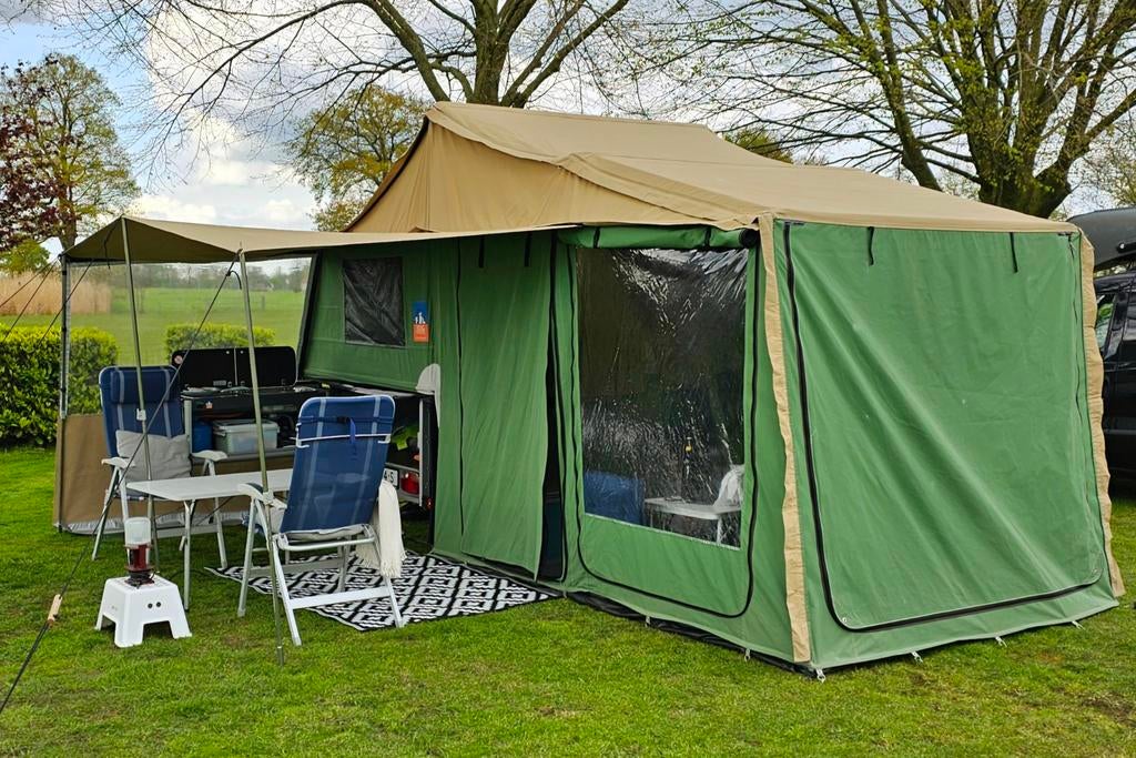 3Dog Traildog vouwwagen met keuken, Ophalen, Gebruikt