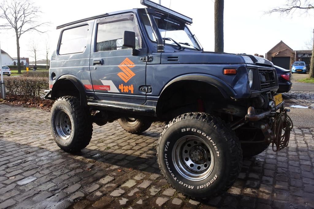 Suzuki LJ/SJ SJ 413 VJX nw apk 13-3-2028 aangepaste terrein, Gebruikt, Overige modellen, 4 cilinders, Blauw