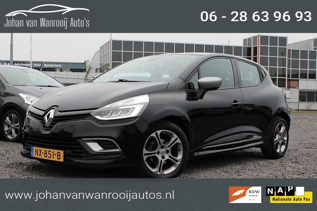 Renault Clio 0.9 TCe Intens GT-Line/NAVI/CAMERA/NWST, Auto's, Voorwielaandrijving, Stof, Gebruikt, Origineel Nederlands