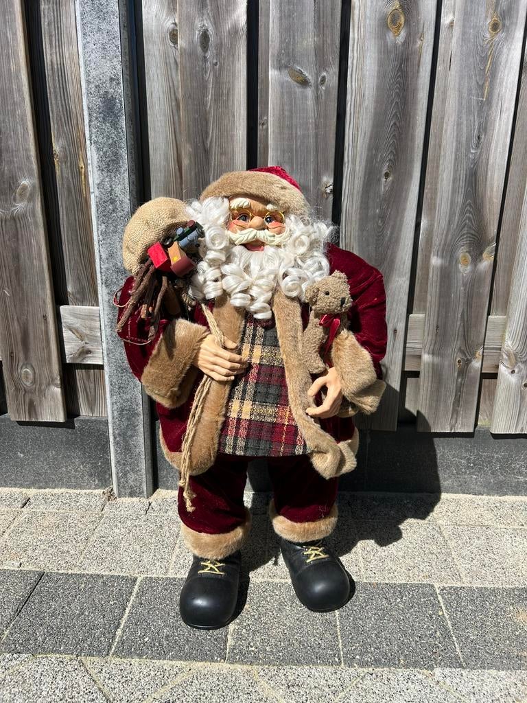 Mooie grote kerstman, Diversen, Kerst, Ophalen of Verzenden, Zo goed als nieuw