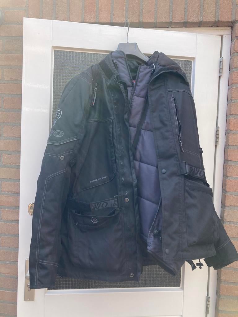 Compleet set motor kleding incl. Helm., Ophalen of Verzenden, Tweedehands, Handschoenen