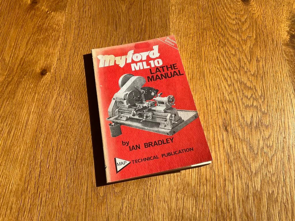 MYFORD ML10 MANUAL, Ophalen of Verzenden, Metaaldraaibank