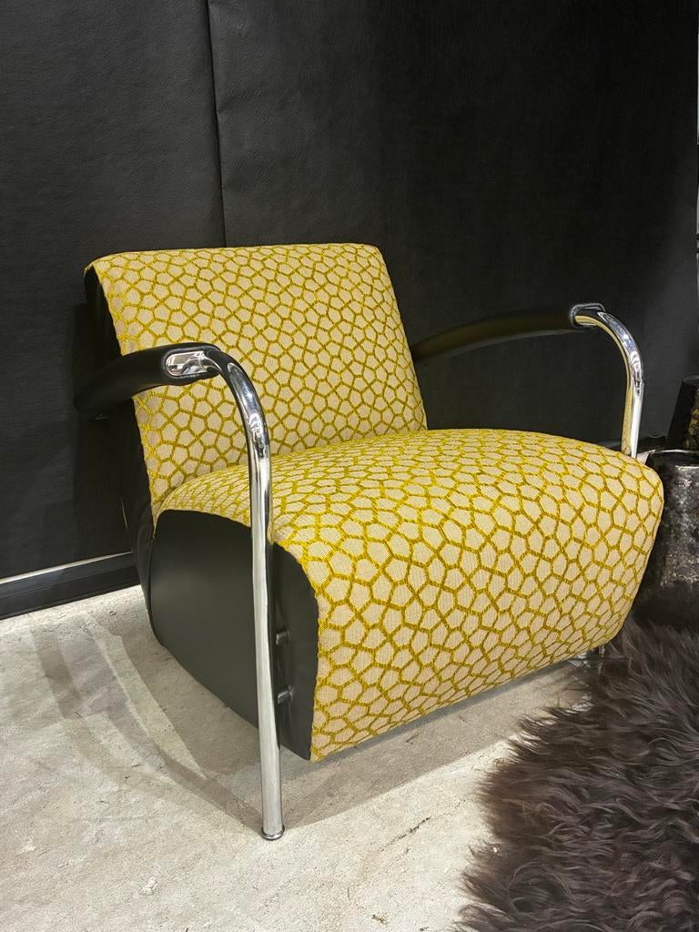 Leolux Scylla fauteuil nieuwe stof!, Ophalen, Leolux, ., Zo goed als nieuw