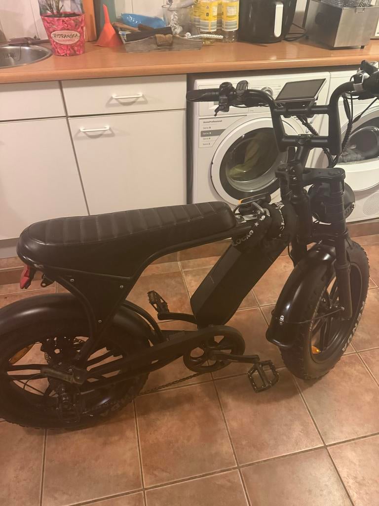 Fatbike Ouxi V8 6.0 (C80) Zwart - Goed onderhouden, Fietsen en Brommers, Elektrische fietsen, Ophalen, Gebruikt, Overige merken