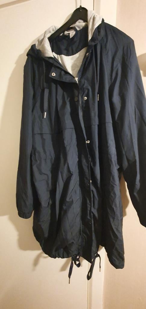 H&M Divided Donkerblauwe Parka Jas Maat 44, Kleding | Dames, Blauw, H&M Divided, Maat 42/44 (L), Ophalen of Verzenden
