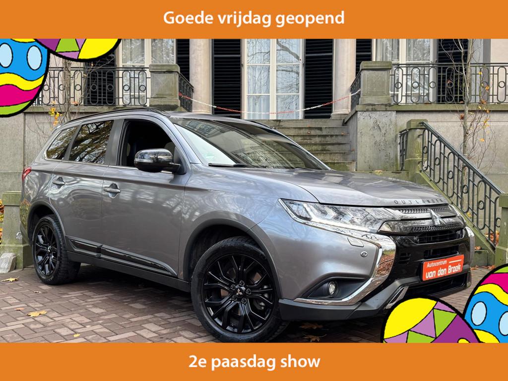 Mitsubishi Outlander 2.0 4WD Intense+ Black Line Automaat Na, 1998 cc, Zwart, 4 cilinders, 150 pk