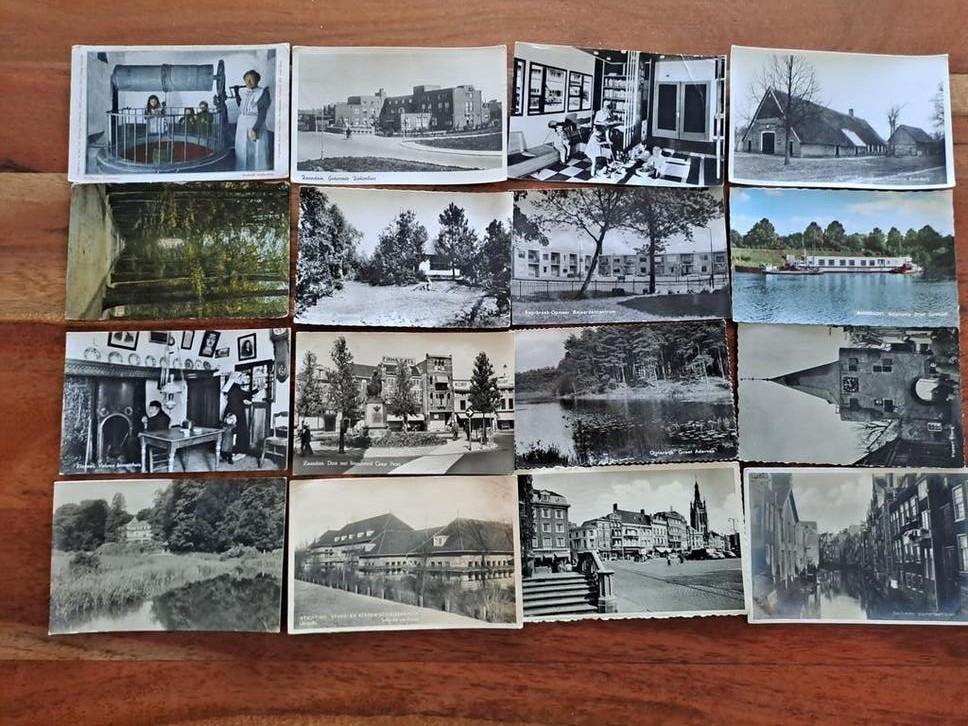 Partij kleinformaat 112x, ansichtkaarten nederland, Verzamelen, Ansichtkaarten | Nederland, Ophalen of Verzenden