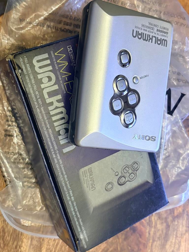 SONY WM-FX505 Walkman Portable Cassette Player - zilver, Ophalen of Verzenden, Walkman