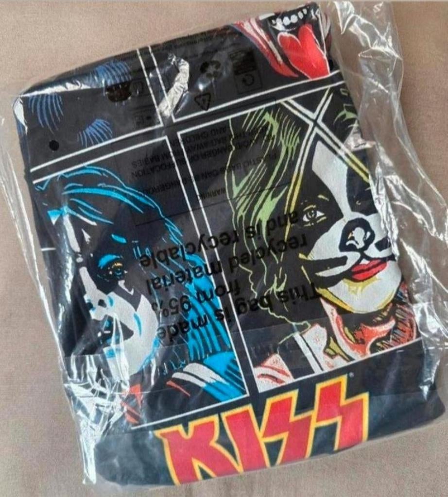 Nieuw KISS Unmasked T-shirt Officieel, Zwart, Ophalen of Verzenden, KISS, Maat 56/58 (XL)