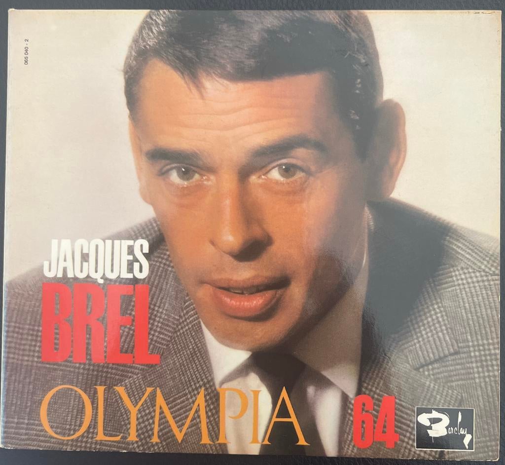 Jacques Brel - Olympia 64 CD, Ophalen of Verzenden, Gebruikt