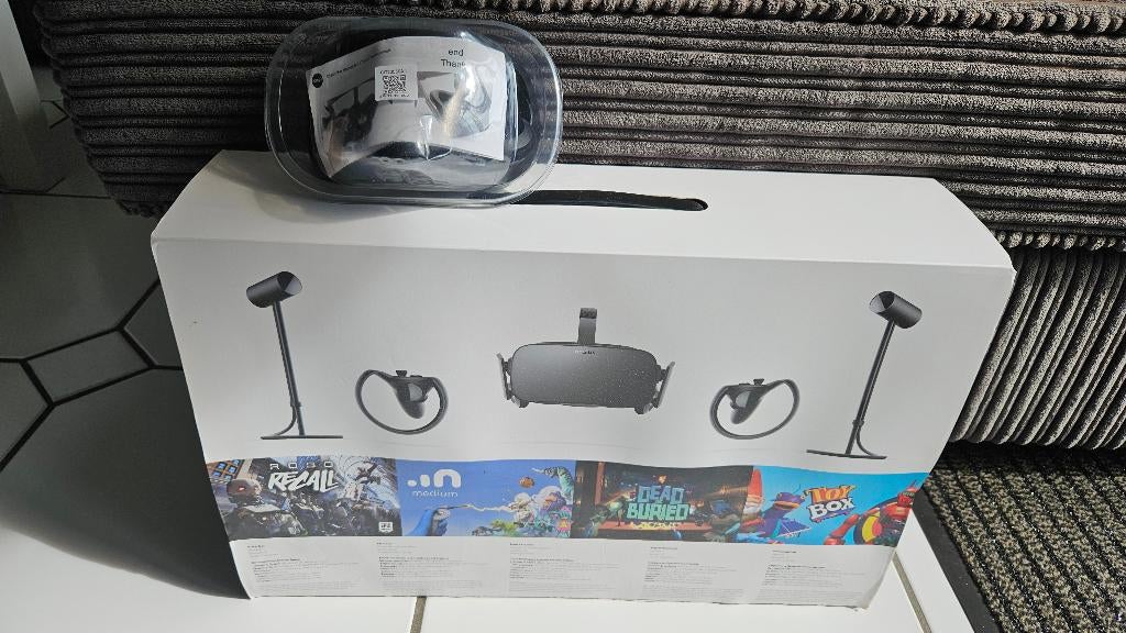 Oculus Rift, Spelcomputers en Games, Virtual Reality, Ophalen, Gebruikt, VR-bril, Pc