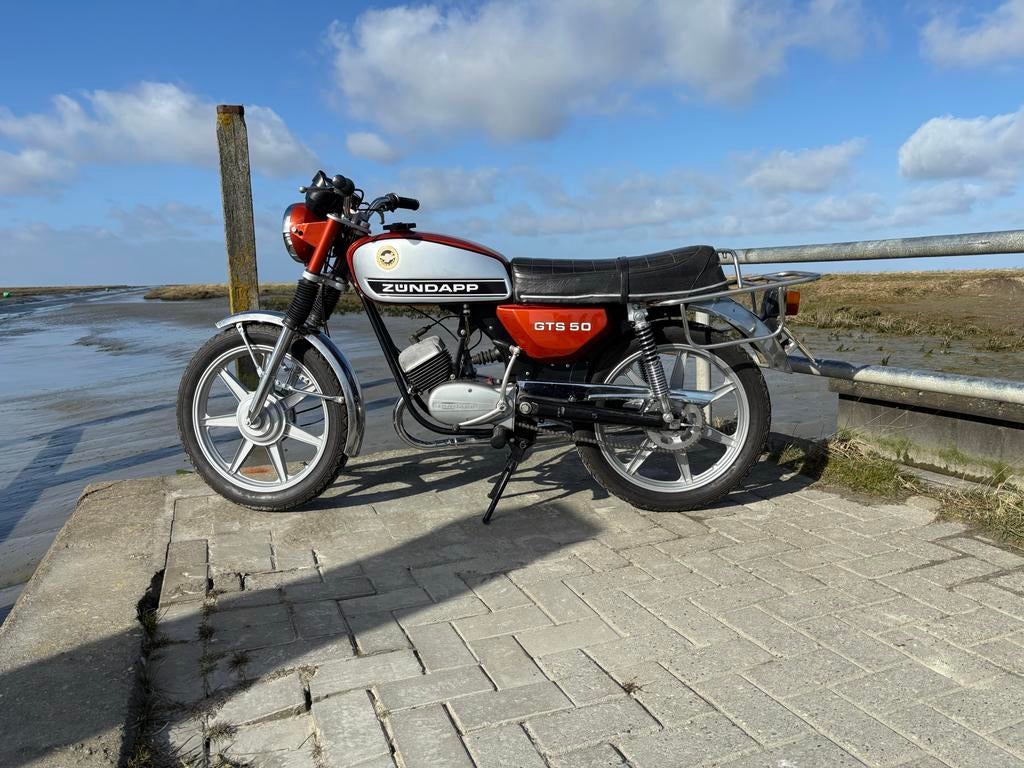 Zundapp GTS50 529-02, Fietsen en Brommers, Brommers | Zundapp, Maximaal 45 km/u, GTS50, Ophalen of Verzenden, Zo goed als nieuw