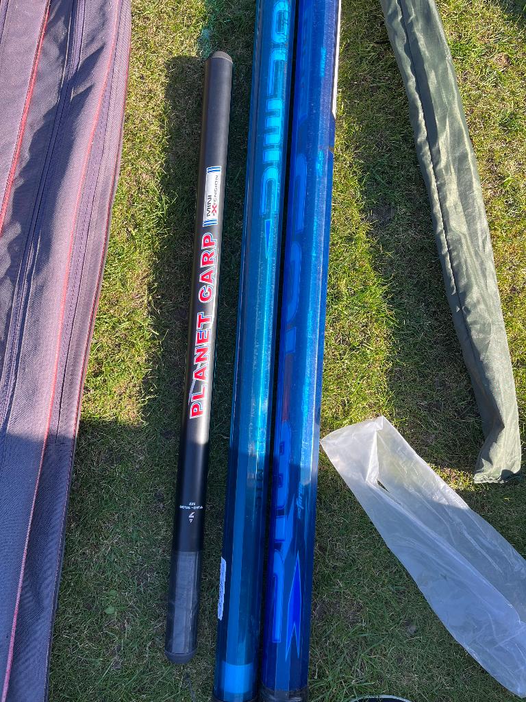 Colmic planet Carp 11,5 m, Ophalen, Gebruikt, Vaste hengel