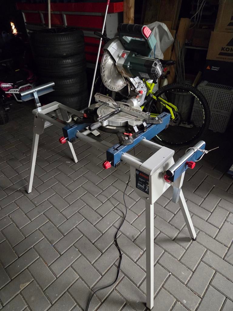 Metabo zaagtafel, Cirkelzaag, Ophalen of Verzenden, Zo goed als nieuw, 30 tot 70 mm