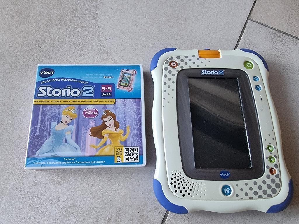 V tech storio 2 met 1 princess spelletje, Ophalen of Verzenden, Zo goed als nieuw, 2 tot 4 jaar