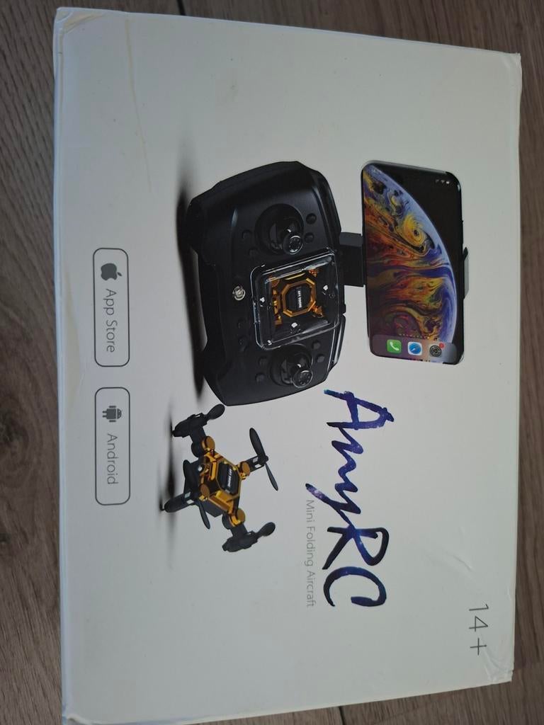 K04 Mini Opvouwbare Drone met Camera - Leuke Gadget!, Overige merken, Zo goed als nieuw, Standaard kwaliteit, Minder dan 250 gram