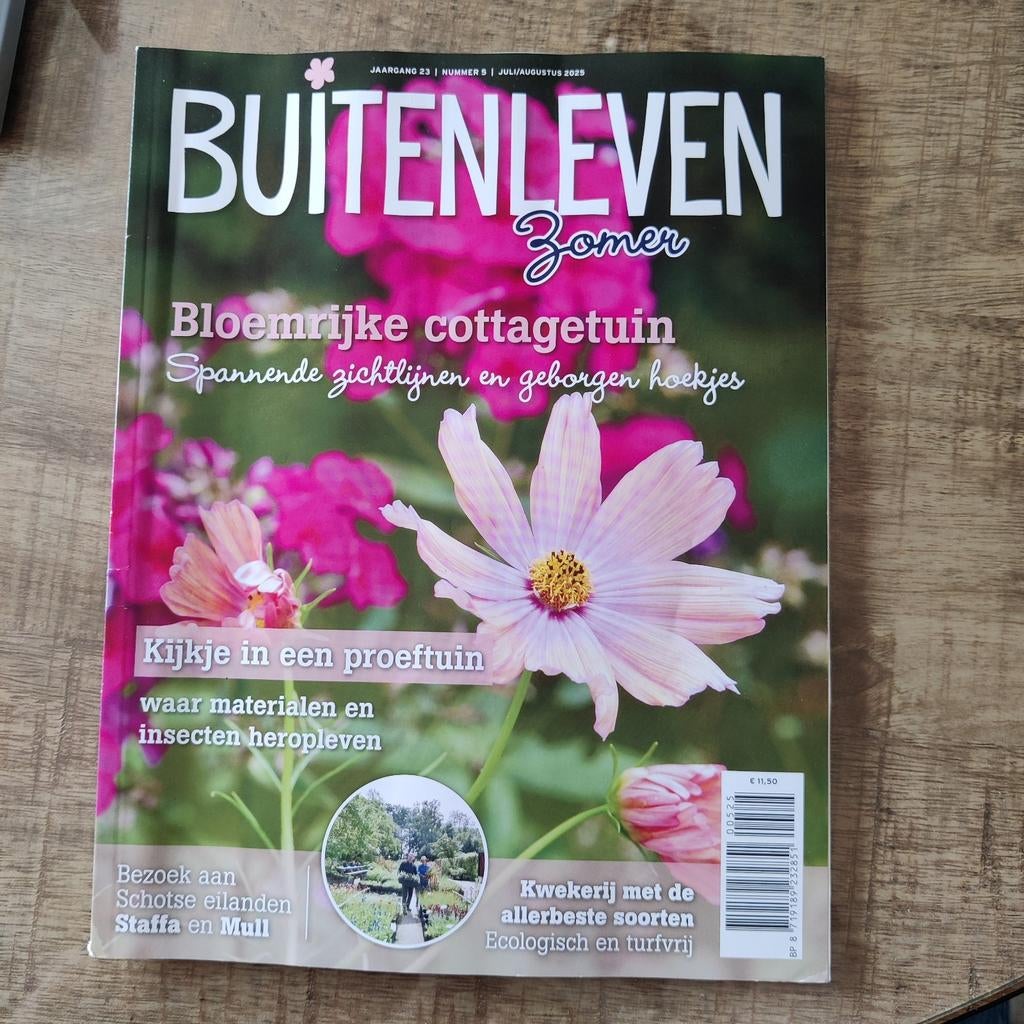Buitenleven - Zomer - Nr 5 - 2025, Boeken, Tijdschriften en Kranten, Zo goed als nieuw, Ophalen of Verzenden