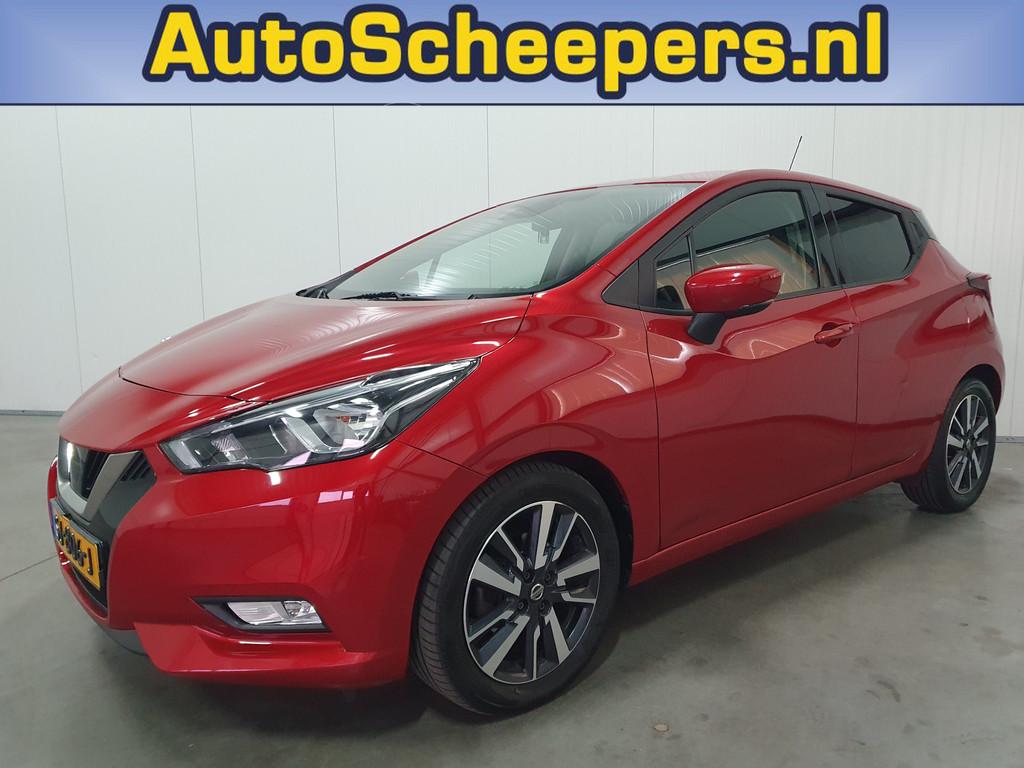 Nissan Micra 0.9 IG-T N-Connecta NAVI/CRUISE/CAMERA/AIRCO/LM, Auto's, Nissan, Bedrijf, Te koop, Micra, ABS, Achteruitrijcamera