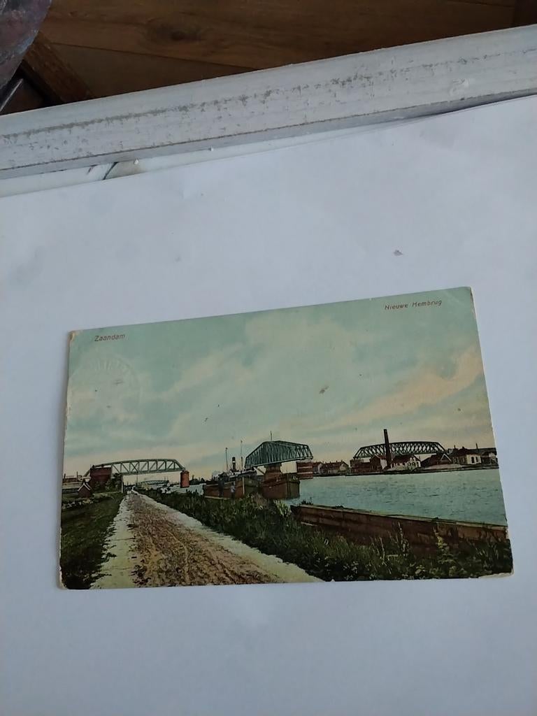 ZAANDAM. NIEUWE HEMBRUG 1910, Ophalen of Verzenden, Voor 1920, Noord-Holland