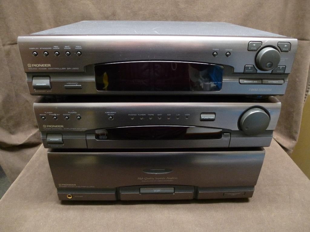 Pioneer stereo set bestaande uit versterker tuner equalizer, Ophalen of Verzenden, Zo goed als nieuw, Pioneer, Losse componenten