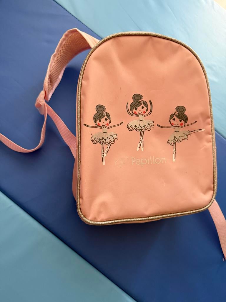 Papillon ballet rugzak: met gratis vestje/balletsch. (mt 12), Ophalen, Gebruikt, Kleding