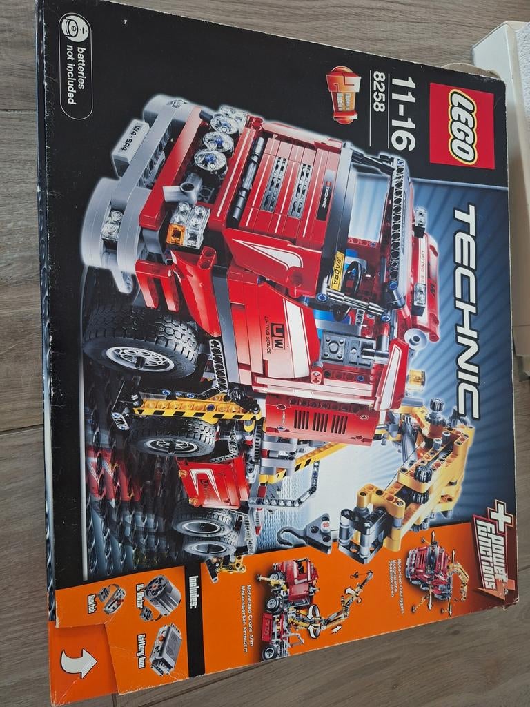 Lego Technic 8258 Kraanwagen, Kinderen en Baby's, Ophalen of Verzenden, Gebruikt, Complete set, Lego