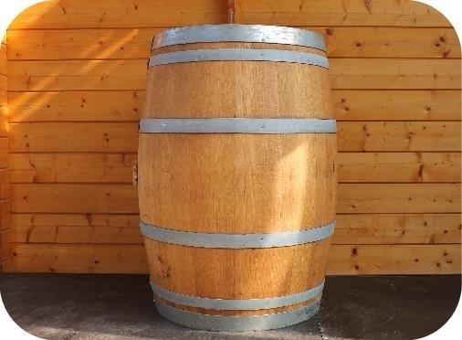 Eiken wijnvaten, wijnvat, regenton, halve vaten, Tuin en Terras, Niet ingevuld, Gebruikt, Niet ingevuld, Ophalen of Verzenden