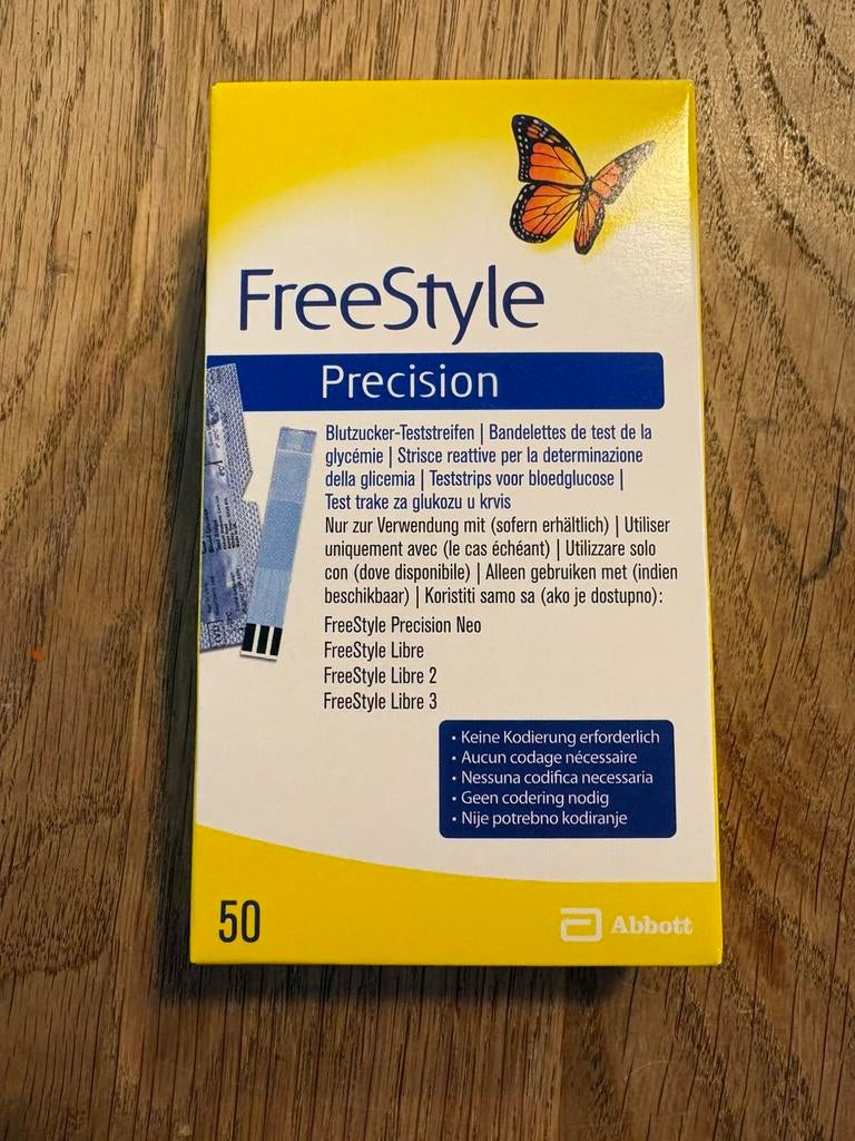Free Style Precision teststrips., Diversen, Verpleegmiddelen, Ophalen of Verzenden, Nieuw