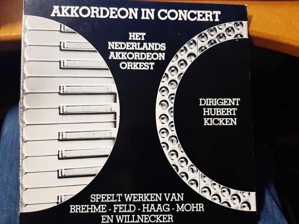 Nederlands Akkordeon Orkest o.l.v. Hubert Kicken -zeldz LP, Ophalen, Gebruikt, Overige formaten, Overige merken
