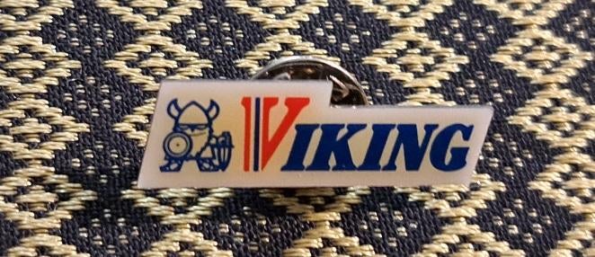 Viking pin 3 cm, Ophalen of Verzenden, Zo goed als nieuw, Figuurtje, Speldje of Pin