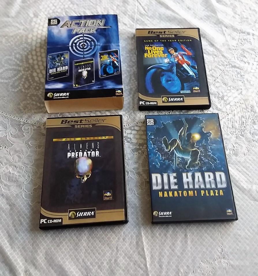 Action pack Drie games dvd’s in een boxset, Gebruikt, Vanaf 16 jaar, Boxset, Actie